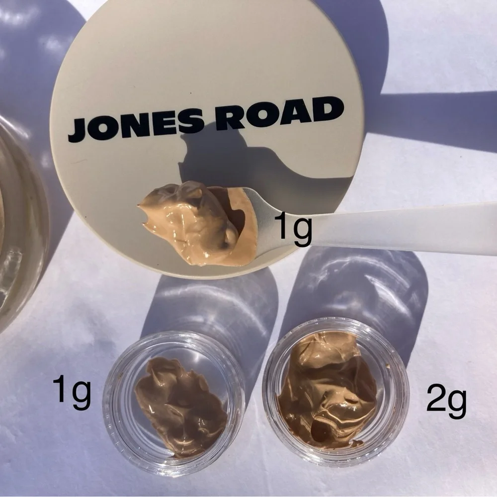 4 Jones Road WTF foundation or miracle balm or SPF colors to trial - Picture 10 of 10